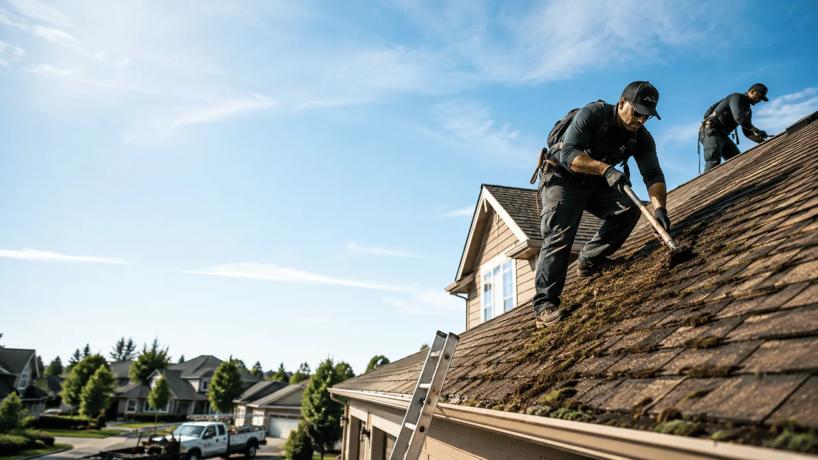 Roof Moss Removal in Clark, CO near me
